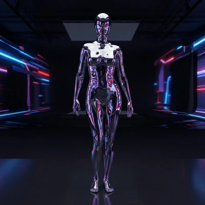 Вирусное видео: человек из ртути — AI промт для Nano Banana Pro