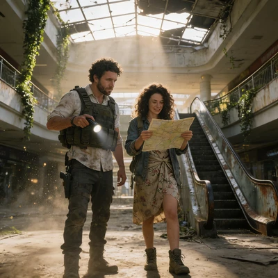 Выжившие в мире Last of Us — AI промт для Seedream 4.5