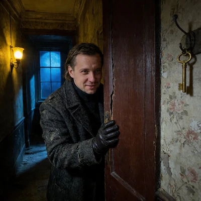 Забытый смотритель старой усадьбы — AI промт для Seedream 4.5