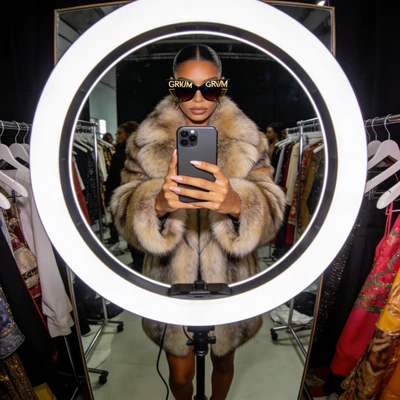 Закулисье модного показа в TikTok — AI промт для Seedream 4.5