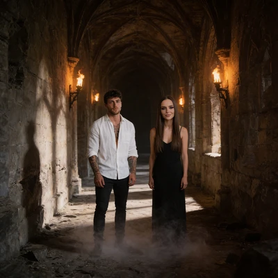 Замок забытых теней — AI промт для Seedream 4.5