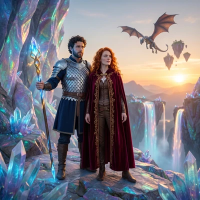 Защитники Опаловых Скал — AI промт для Nano Banana Pro