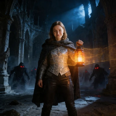 Защитница от ночных кошмаров — AI промт для Seedream 4.5