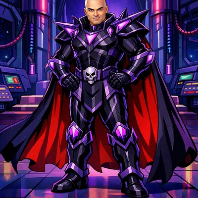 Злодей из мультфильмов 80-х — AI промт для GPT Image 1.5