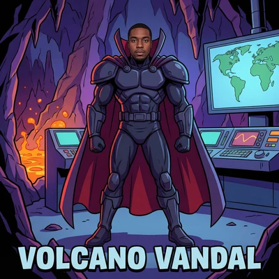 Злодей из мультфильмов 90-х — AI промт для Nano Banana Pro