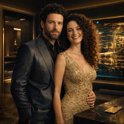 Золотая искра: Хай-тек роскошь — AI промт для GPT Image 1.5