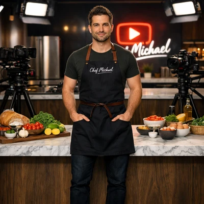 Звезда кулинарного YouTube-шоу — AI промт для GPT Image 1.5