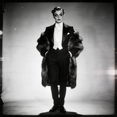 Звезда немого кино 1920-х — AI промт для Seedream 4.5