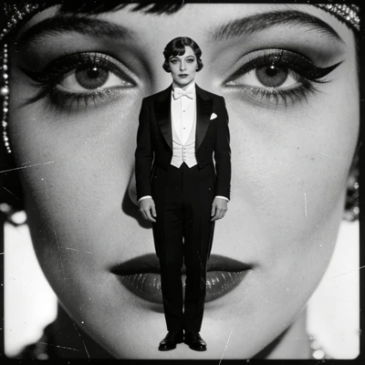 Звезда немого кино 1920-х — AI промт для Seedream 4.5