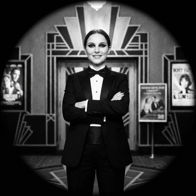 Звезда немого кино в стиле 1920-х — AI промт для Nano Banana Pro