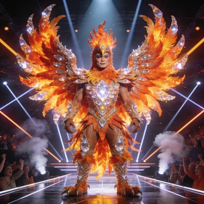 Звезда шоу «Маска» — AI промт для Seedream 4.5