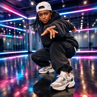 Звезда танцевального TikTok-челленджа — AI промт для GPT Image 1.5