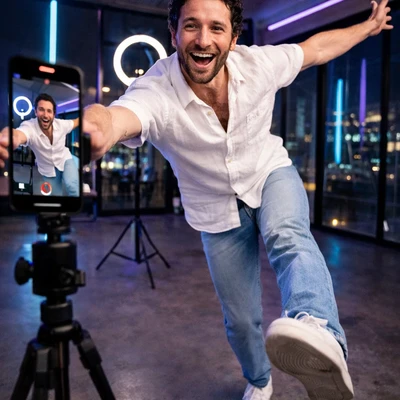 Звезда танцевального видео — AI промт для GPT Image 1.5