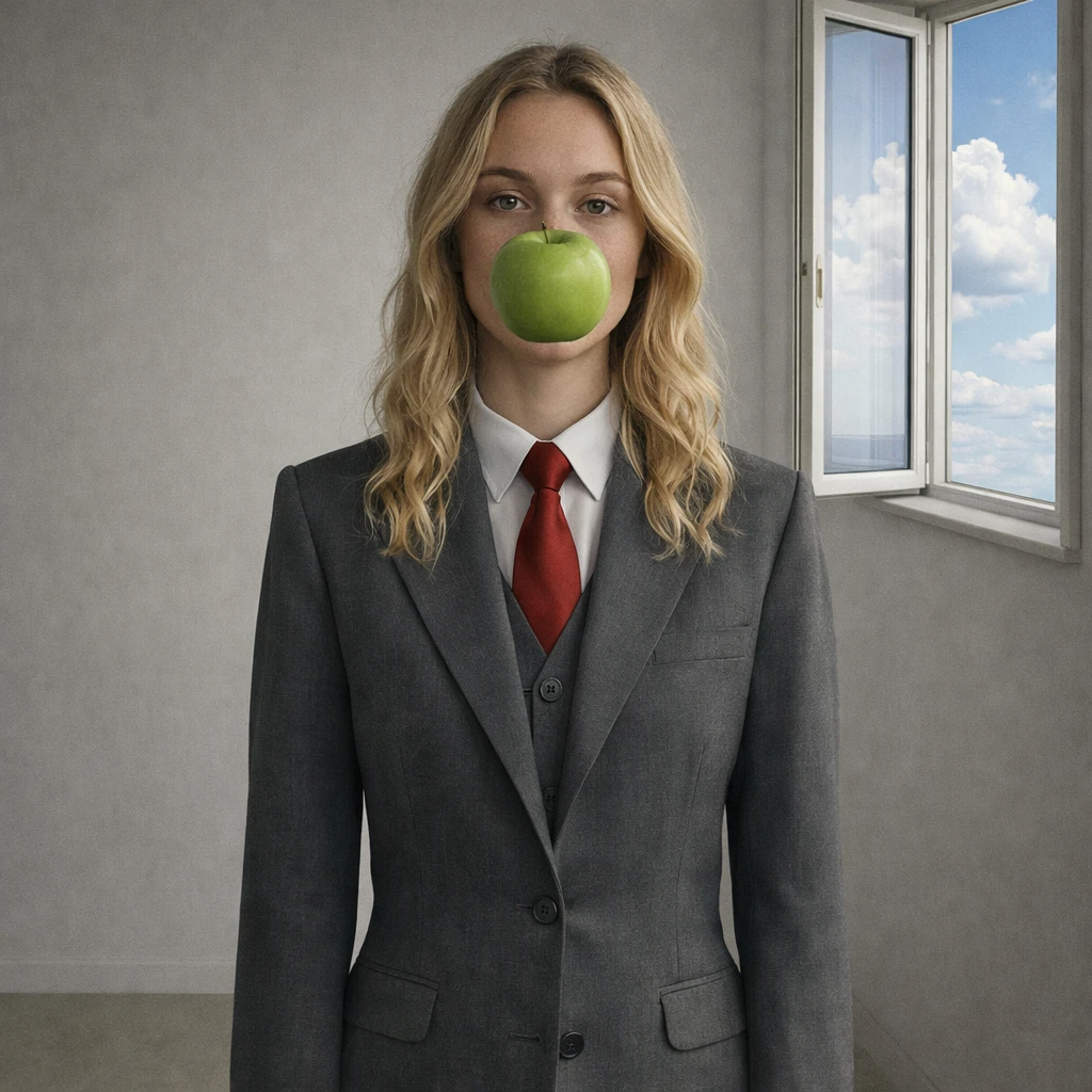 Тренд: Сюрреализм Магритта — GPT Image 1.5 промт