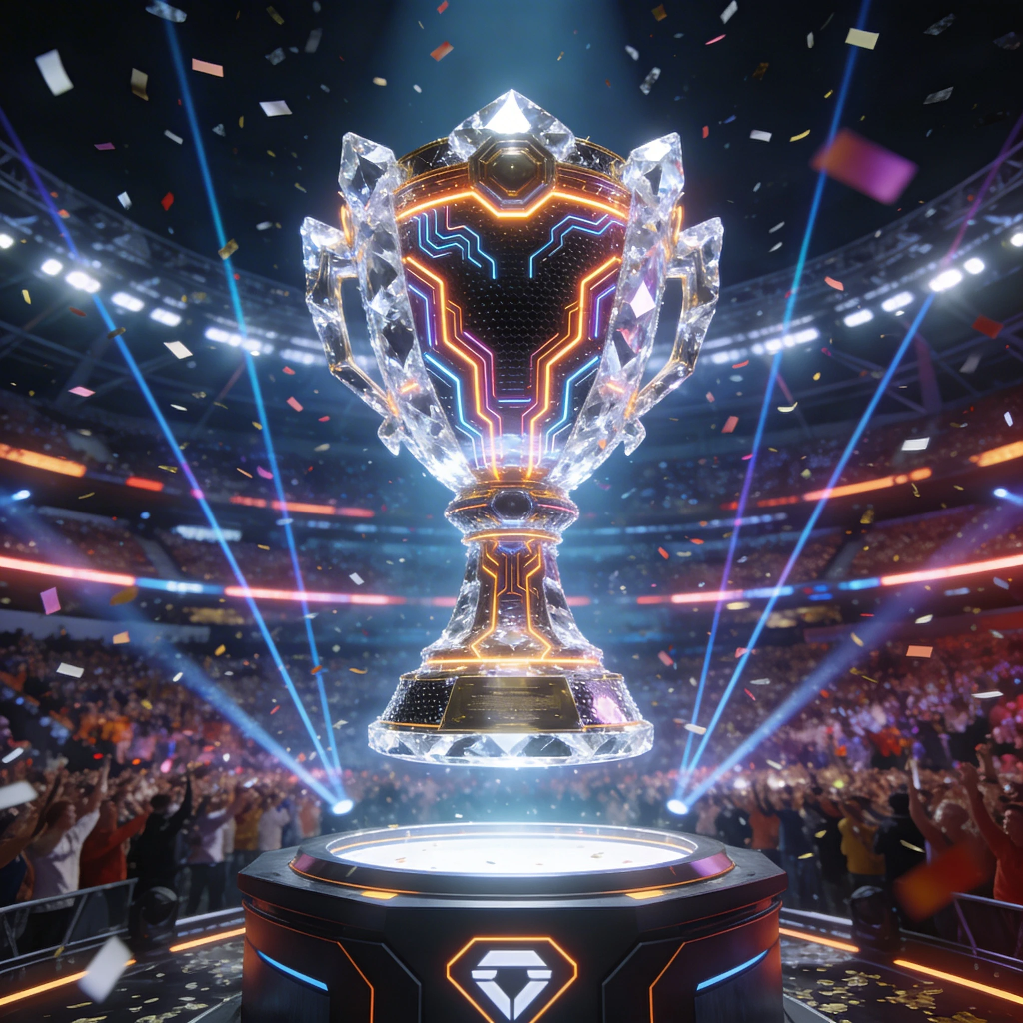 Трофейный кубок видеоигрового чемпиона — Seedream 4.5 промт