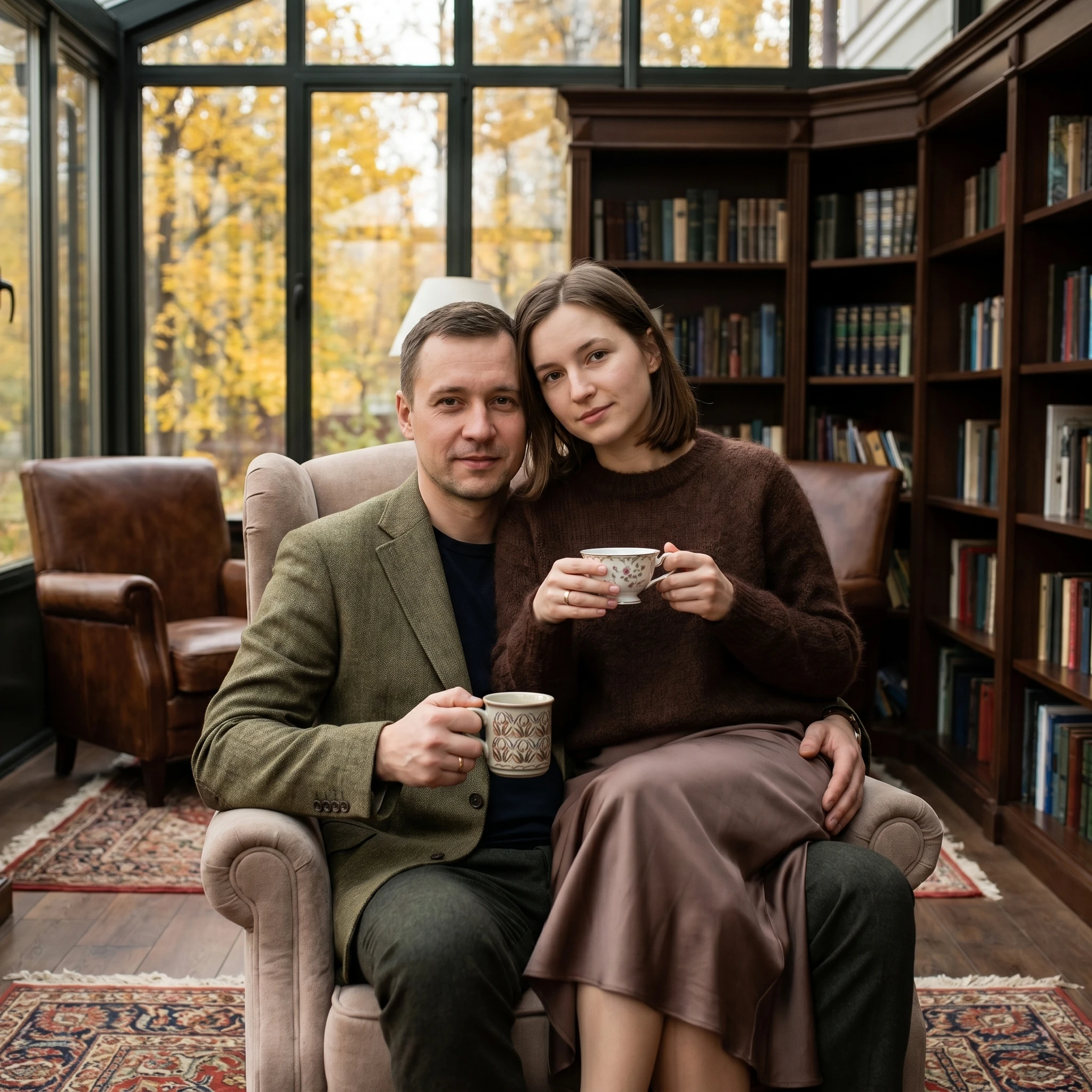 Уикенд в загородном поместье — Nano Banana Pro промт