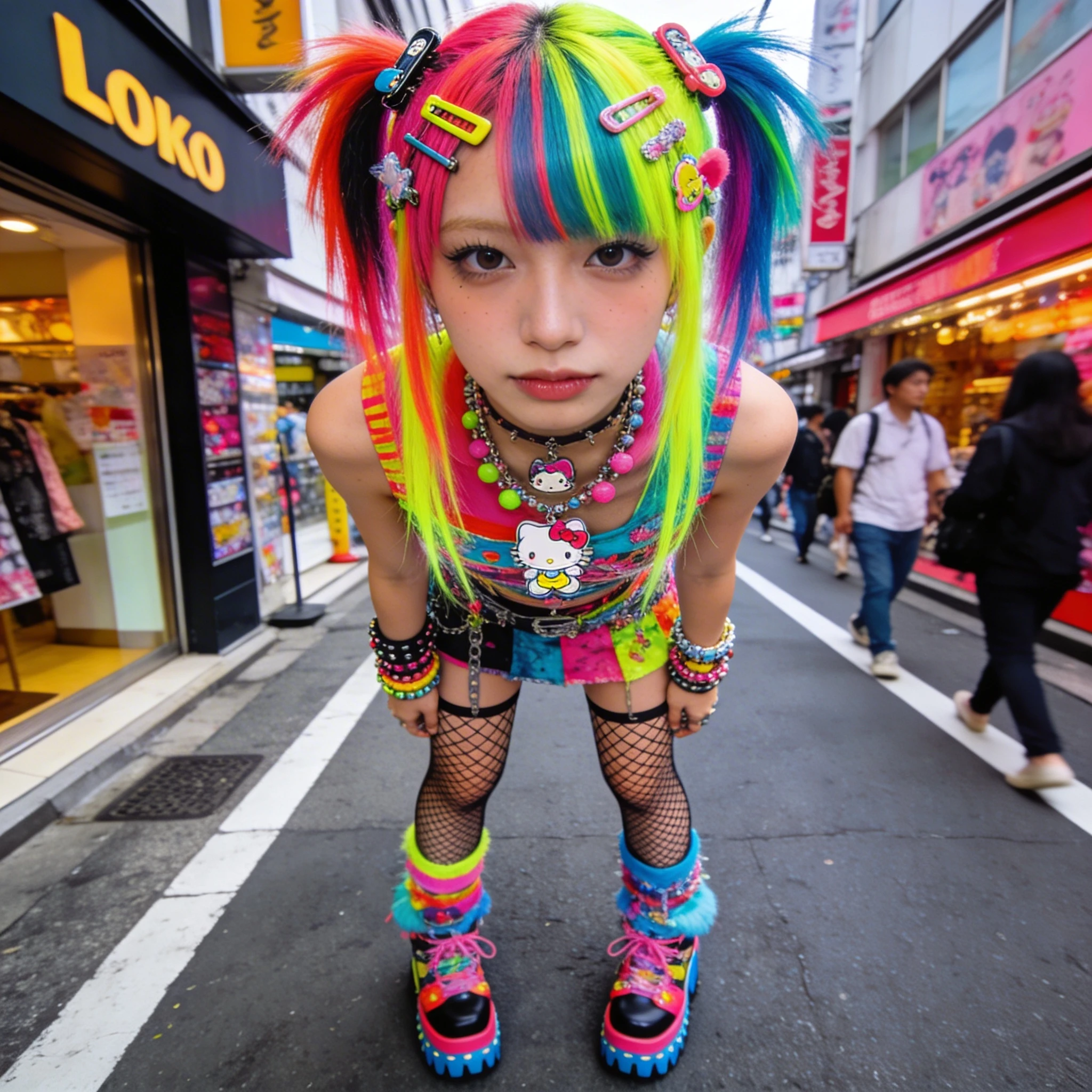 Уличный стиль Токио FRUiTS — Seedream 4.5 промт