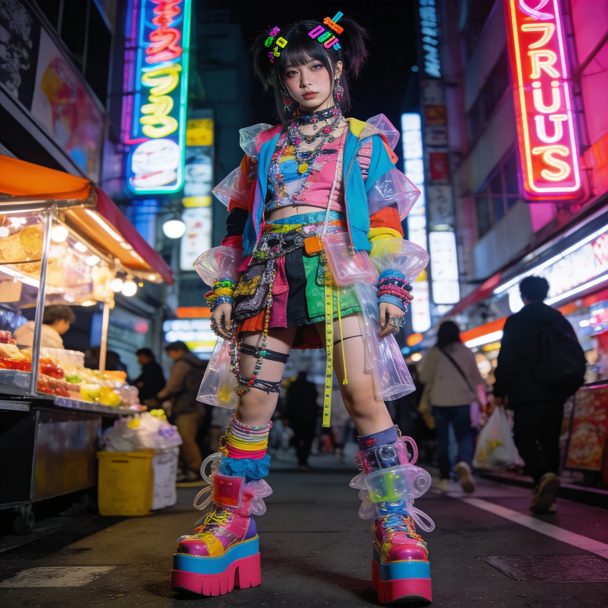 Уличный стиль Токио FRUiTS — Seedream 4.5 промт