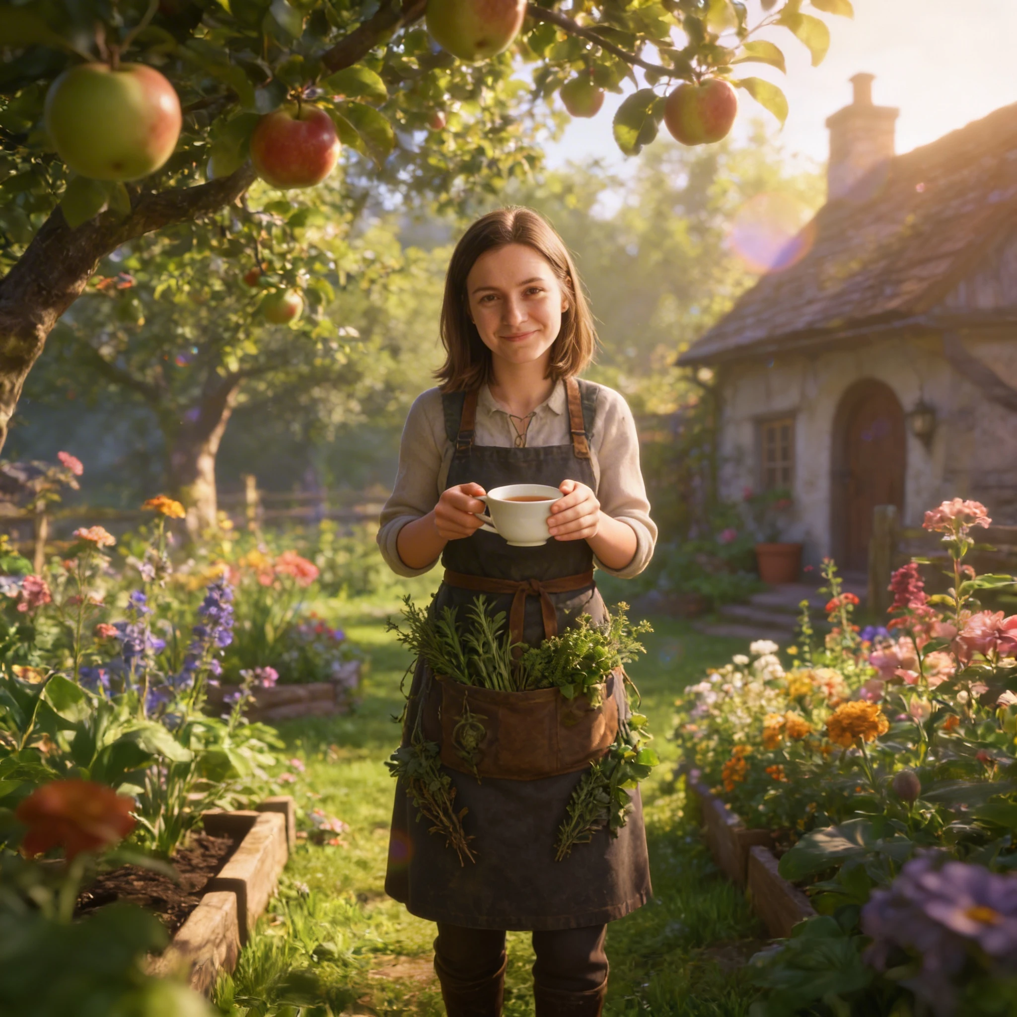 Уютная фермерская RPG — Seedream 4.5 промт