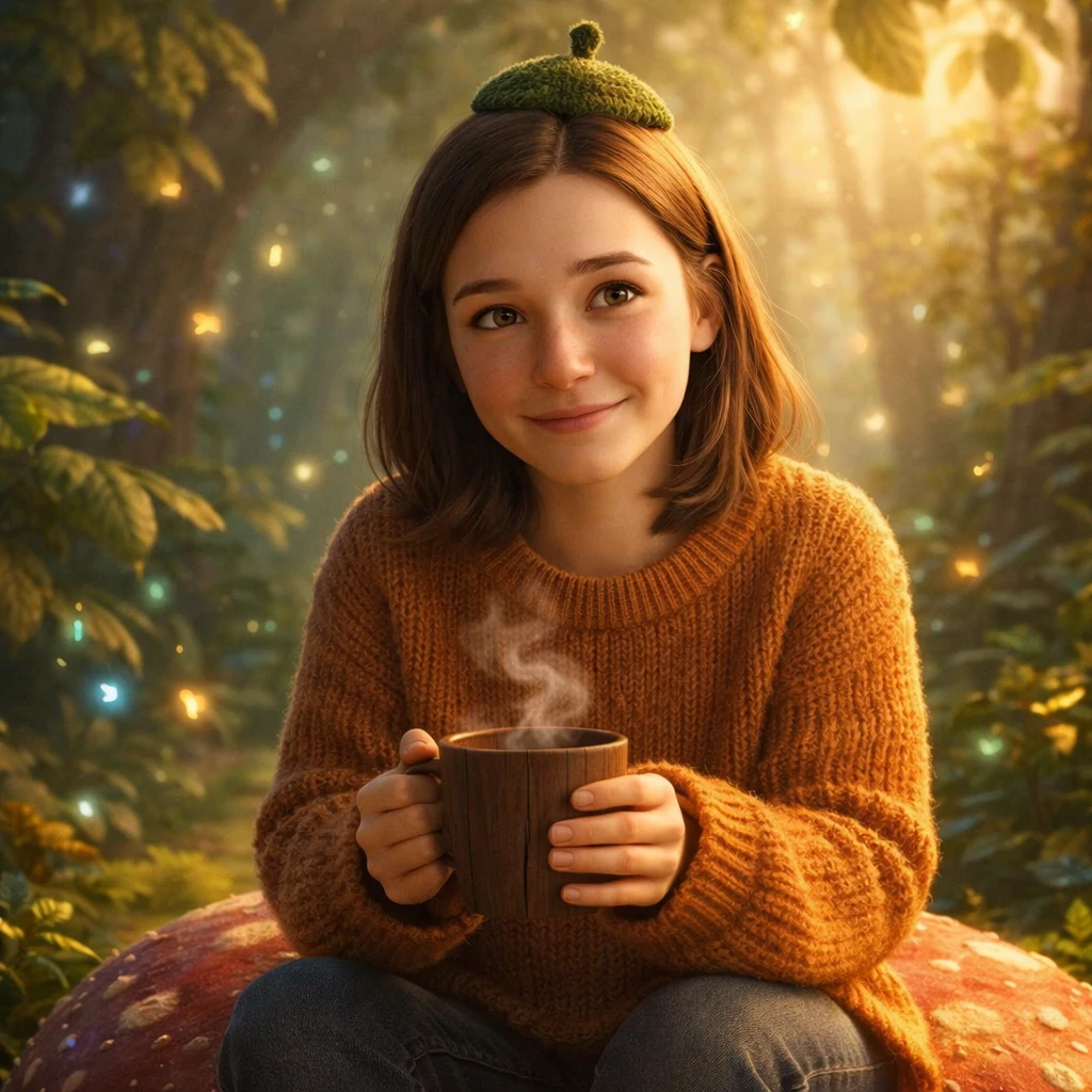 Уютная сказка в стиле Пиксар — GPT Image 1.5 промт