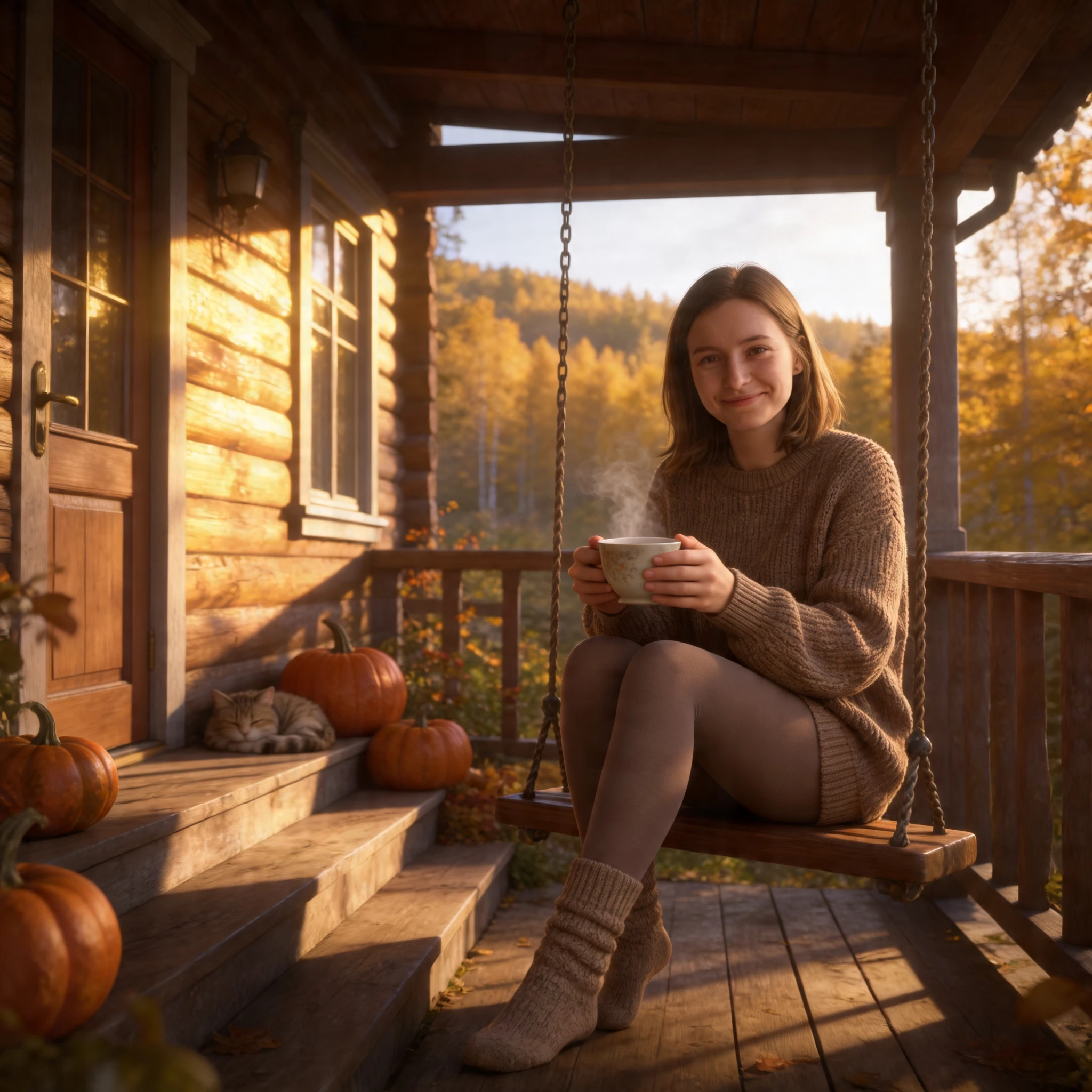 Уютная Усадьба: Квест в Деревне — Seedream 4.5 промт