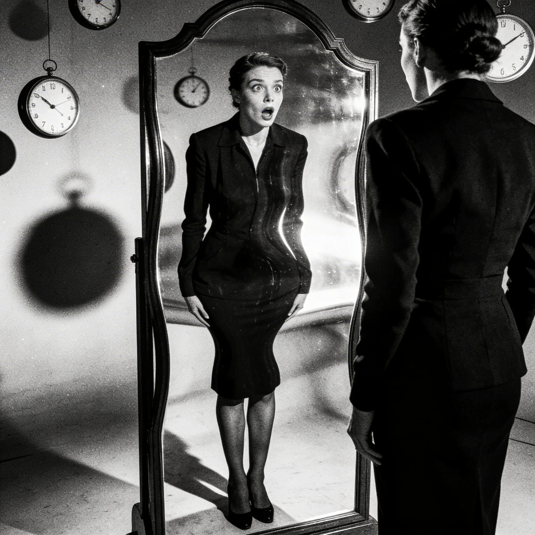 Ужас «Сумеречной зоны» — Seedream 4.5 промт