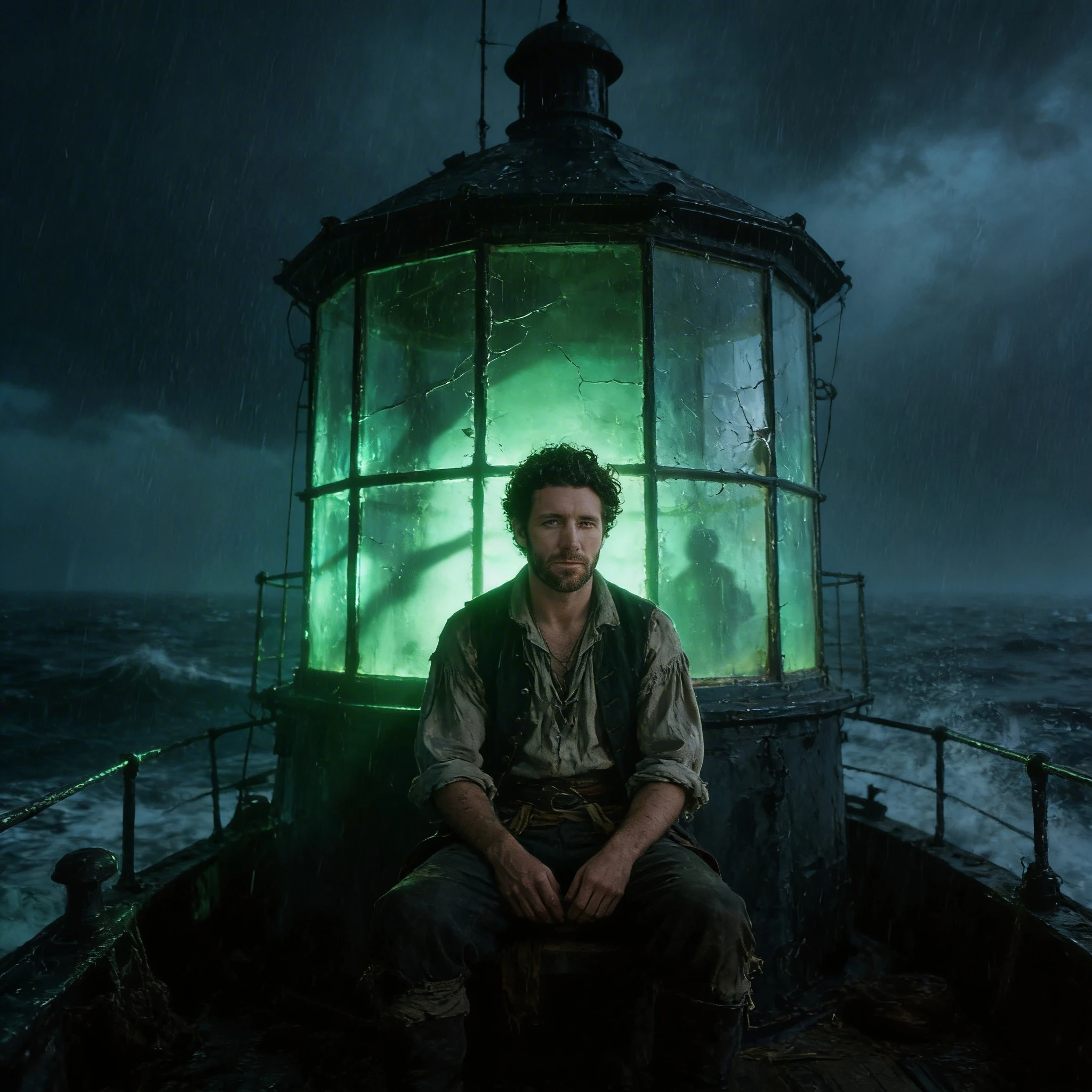 Узник заброшенного маяка — Seedream 4.5 промт