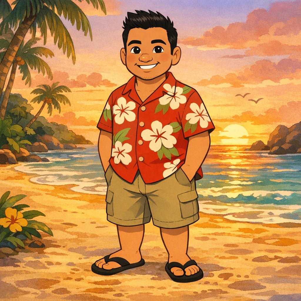 В стиле мультфильма «Лило и Стич» — GPT Image 1.5 промт