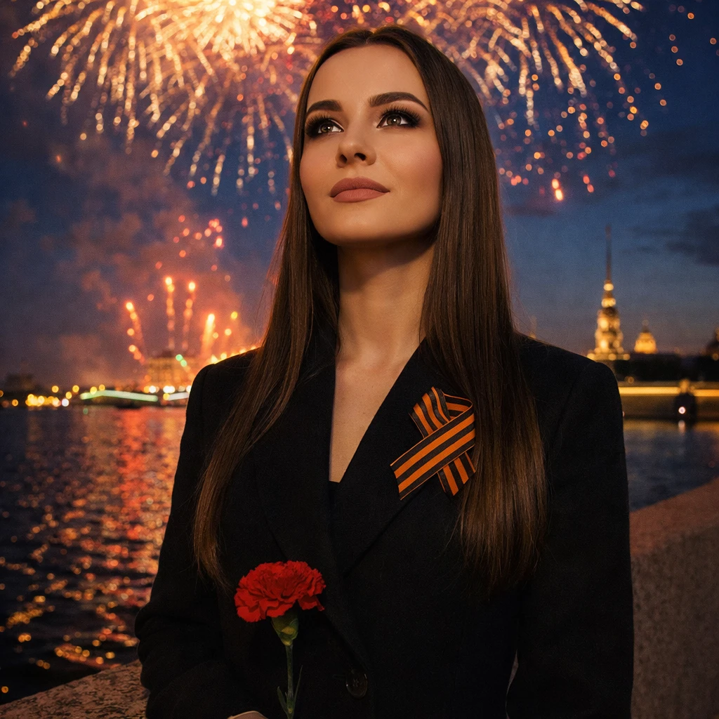 Вечер Победы: Праздничный Салют — GPT Image 1.5 промт