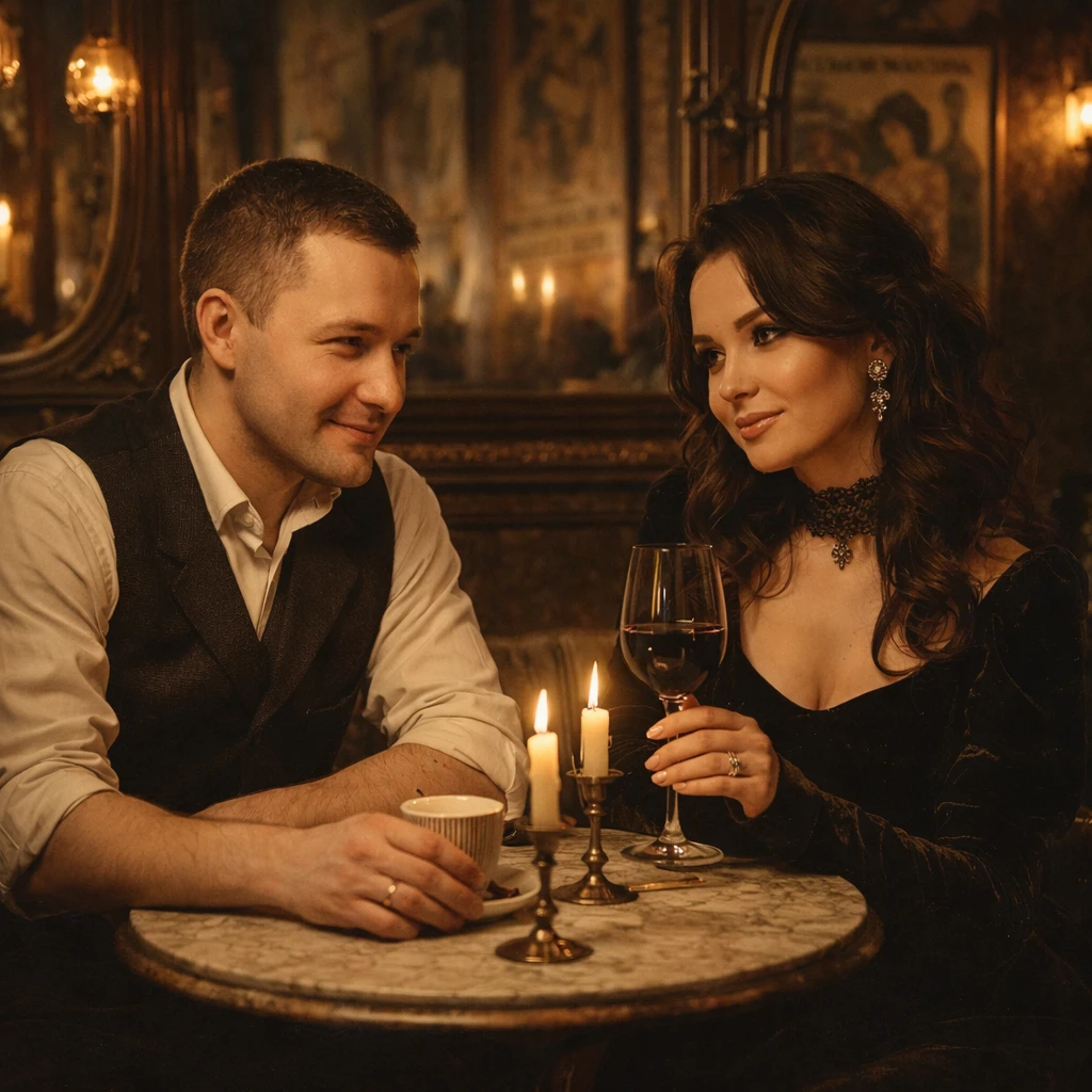 Вечер в стиле Северного модерна — GPT Image 1.5 промт