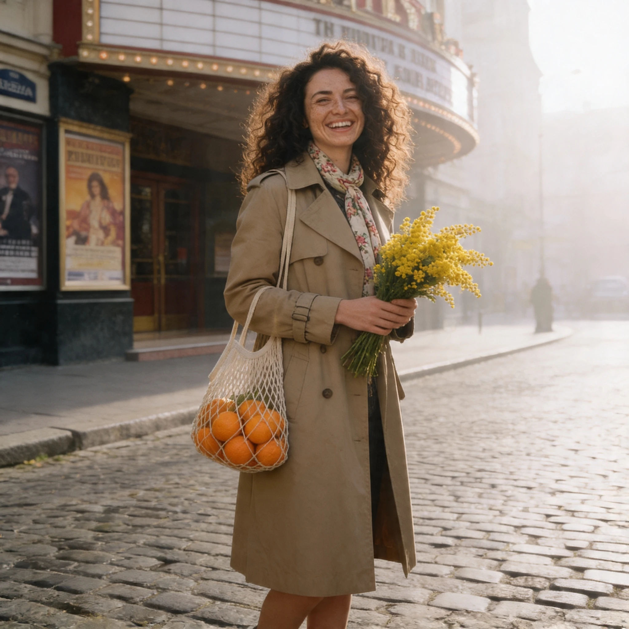 Весна в старом кино — Seedream 4.5 промт