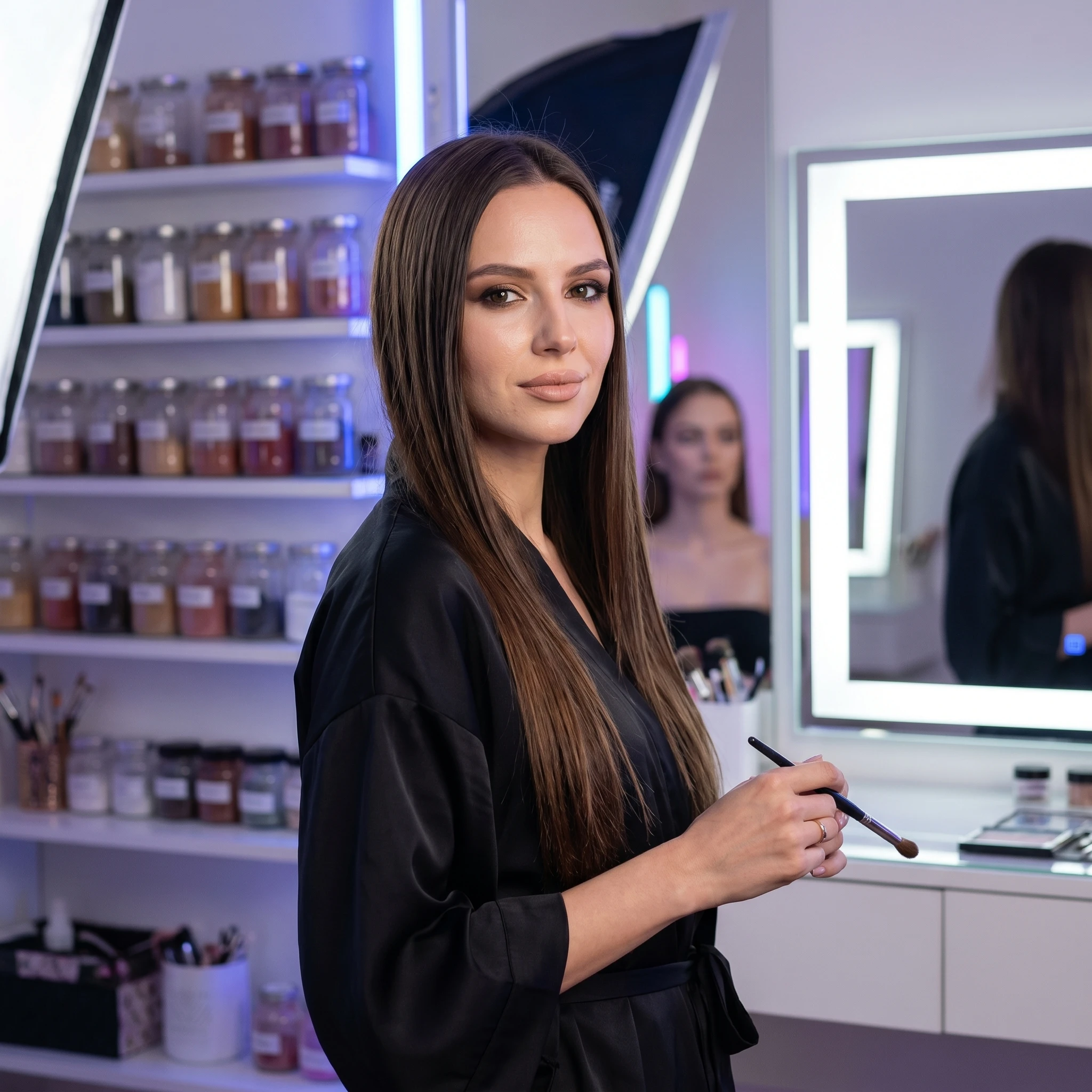 Визажист высокой моды — Nano Banana Pro промт