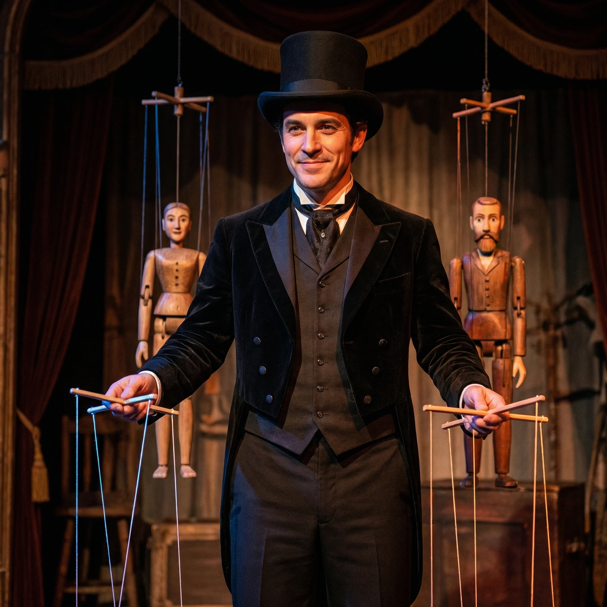 Властелин кукол — Nano Banana Pro промт