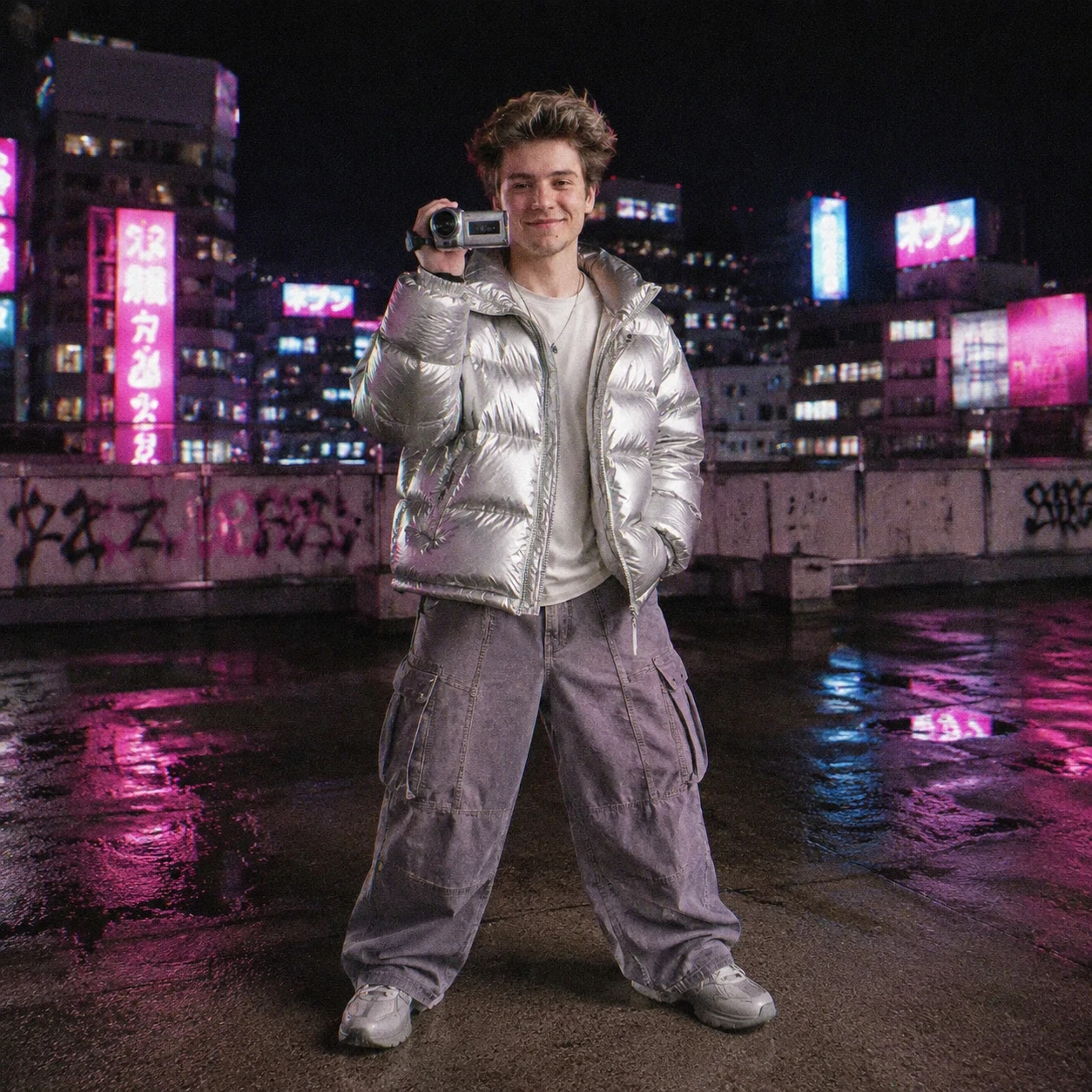 Влогер из 2000-х: Ретро-вайб — GPT Image 1.5 промт