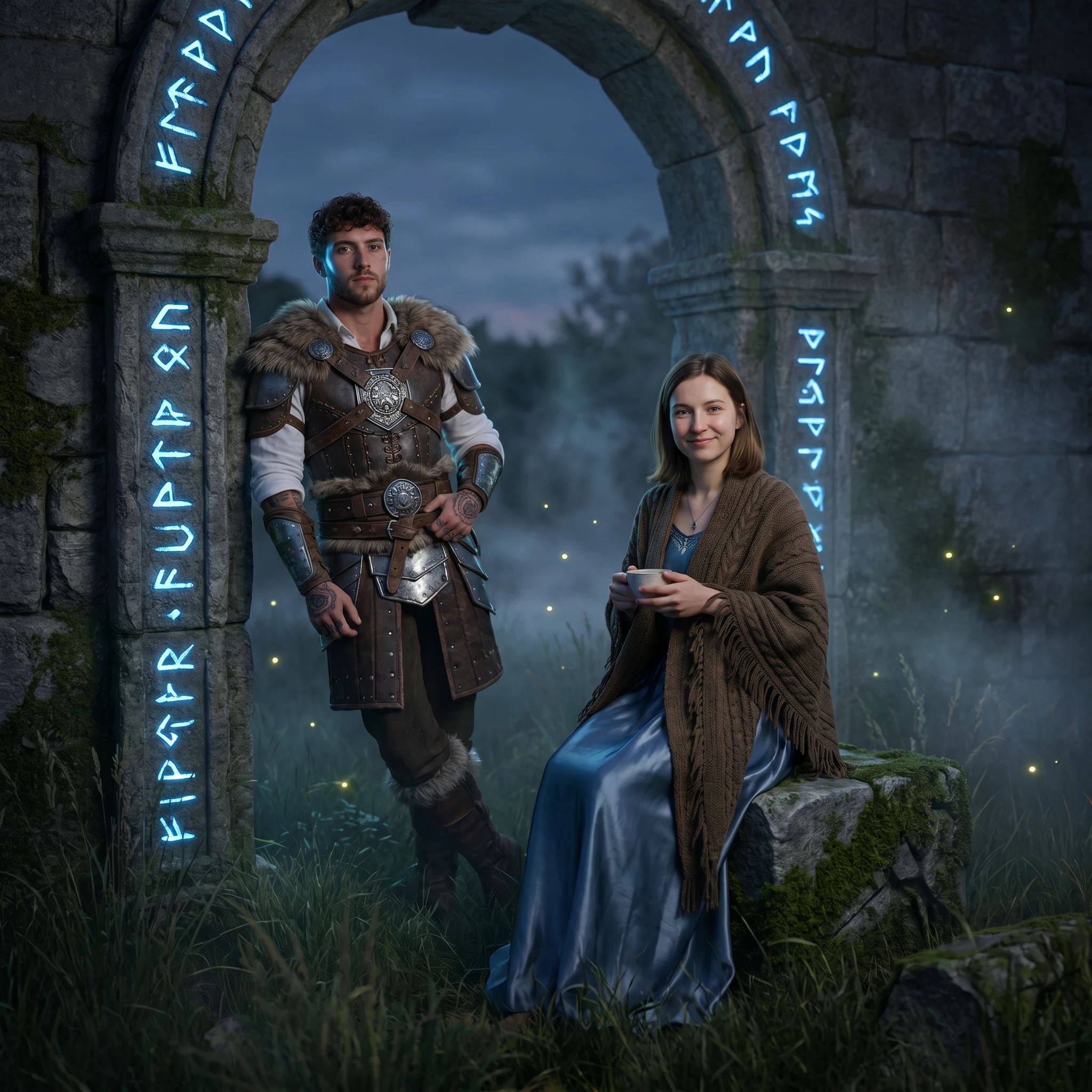 Забытые Руины: Герои RPG — Nano Banana Pro промт