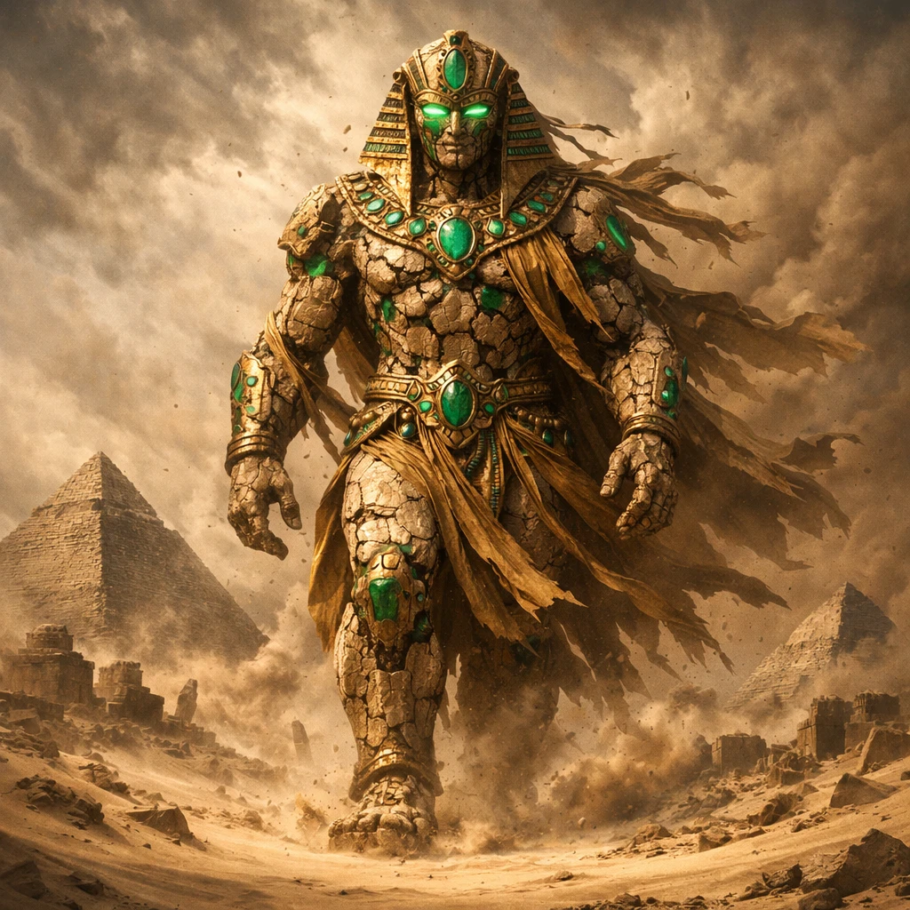 Забытый бог пустыни — GPT Image 1.5 промт