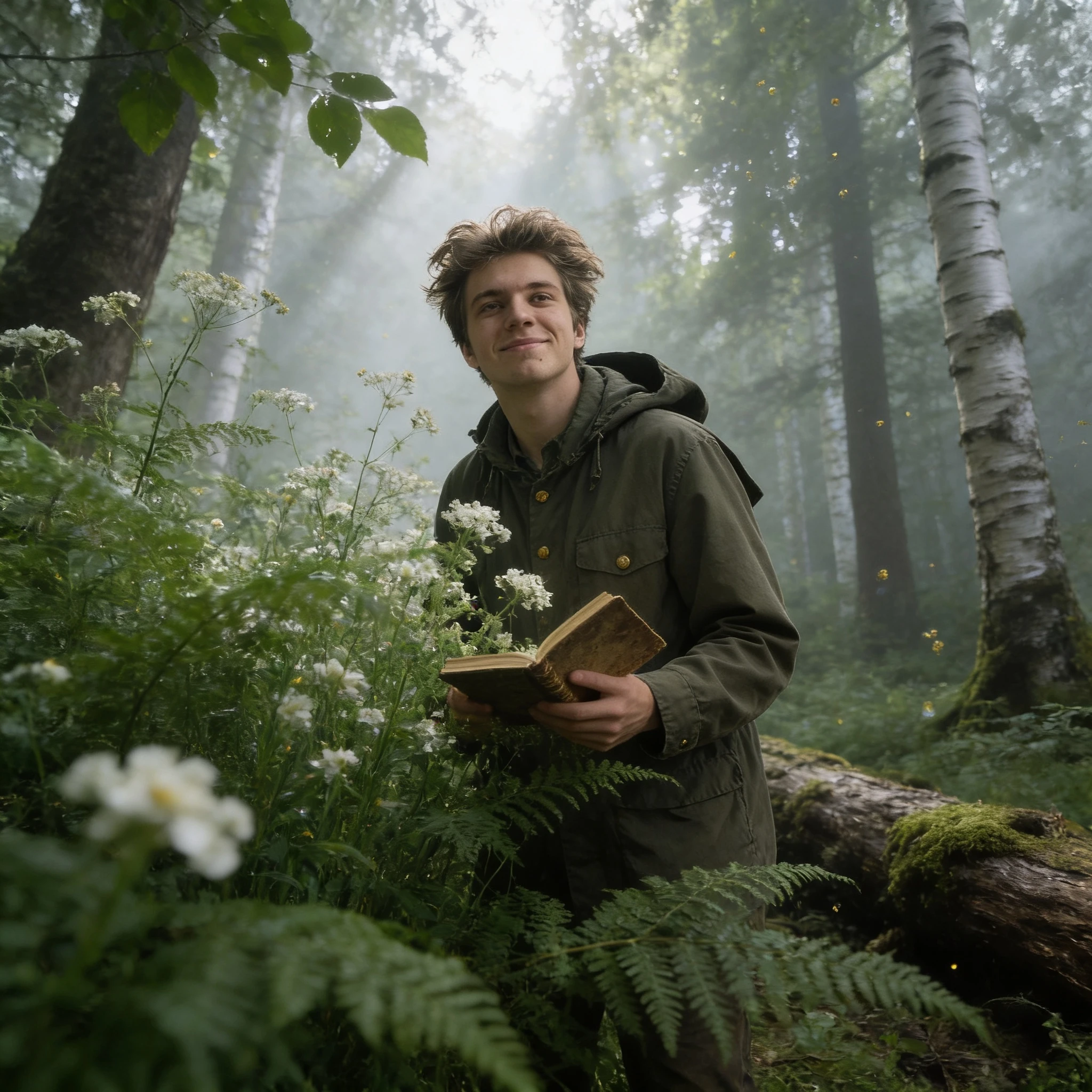 Загадочный Лесной Натуралист — Seedream 4.5 промт