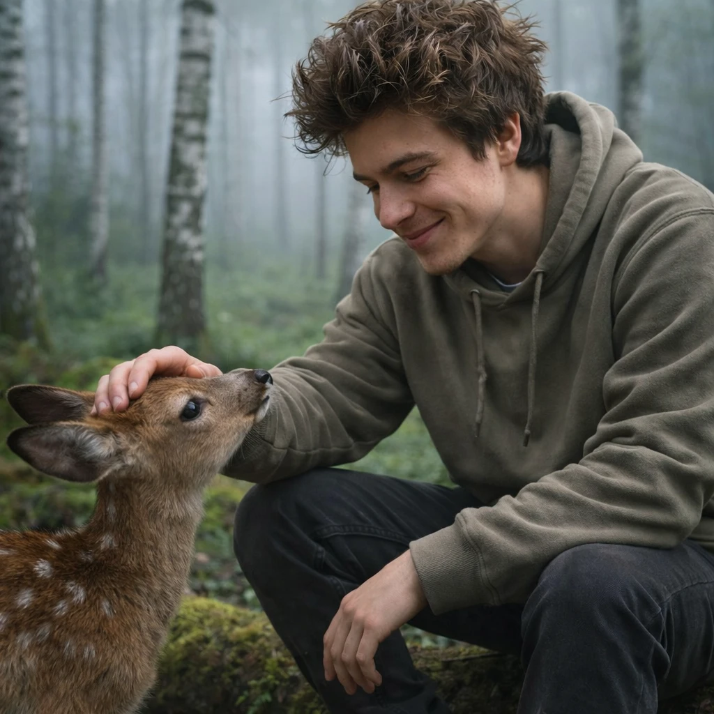 Заповедник Лесных Оленей — GPT Image 1.5 промт