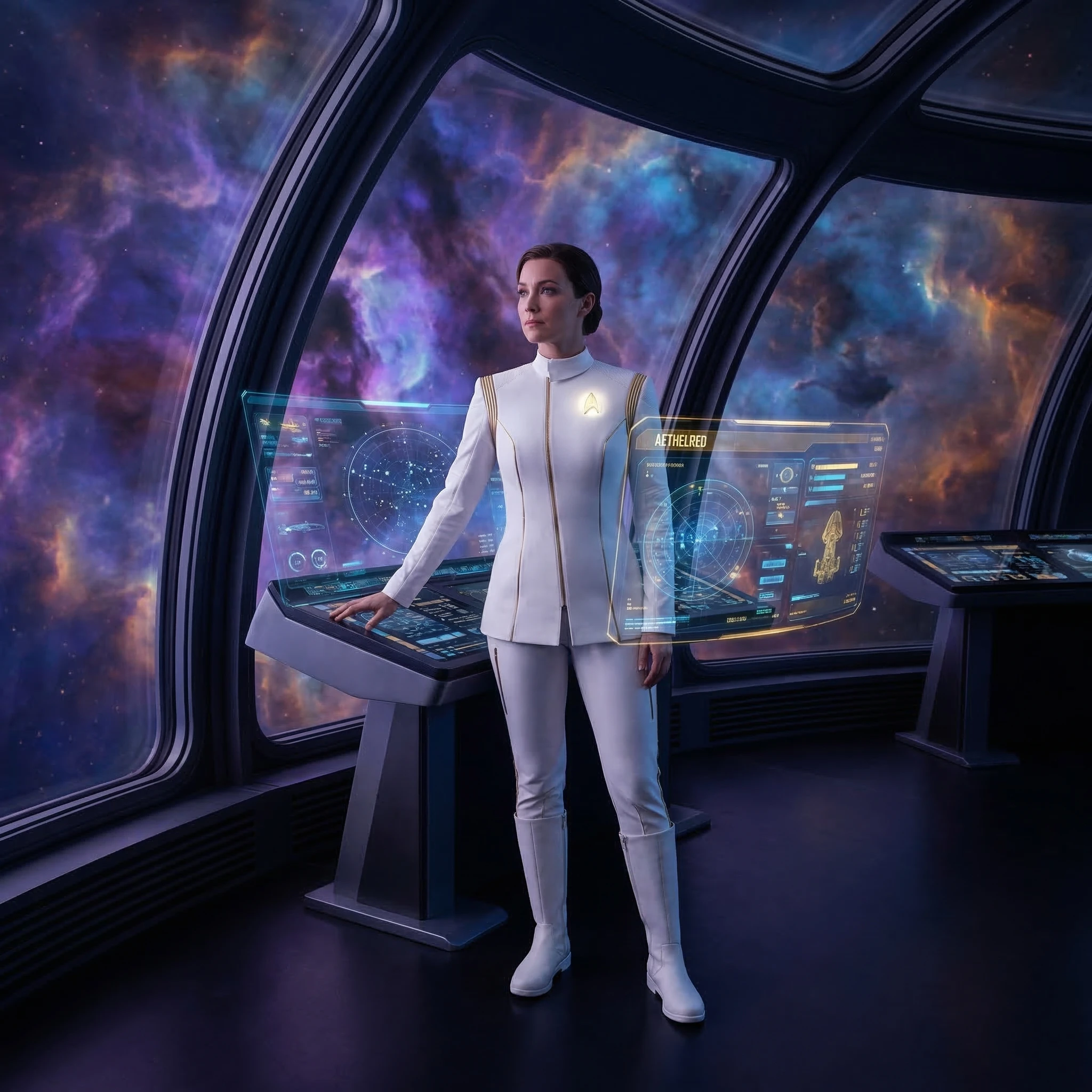 Защитник Галактики: Капитан Флагманха — Nano Banana Pro промт