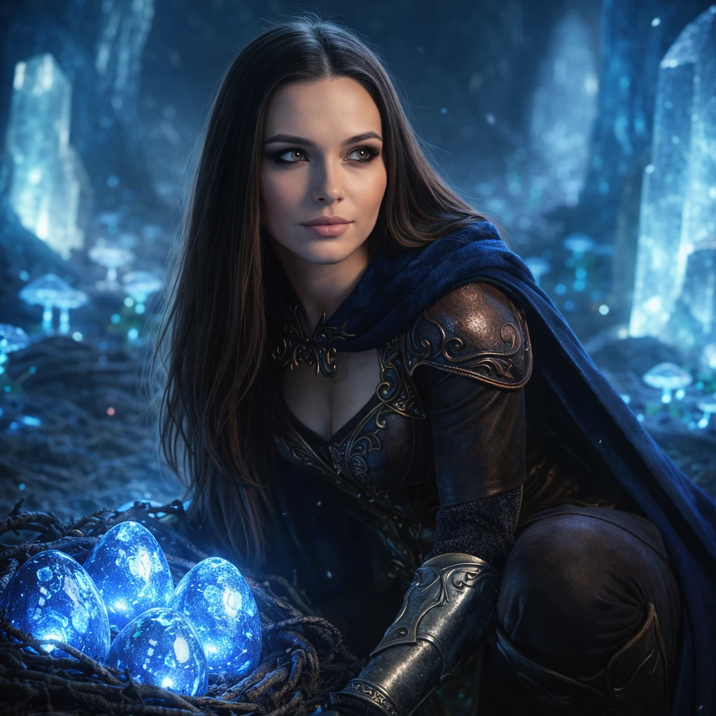 Защитница Драконьего Гнезда — GPT Image 1.5 промт