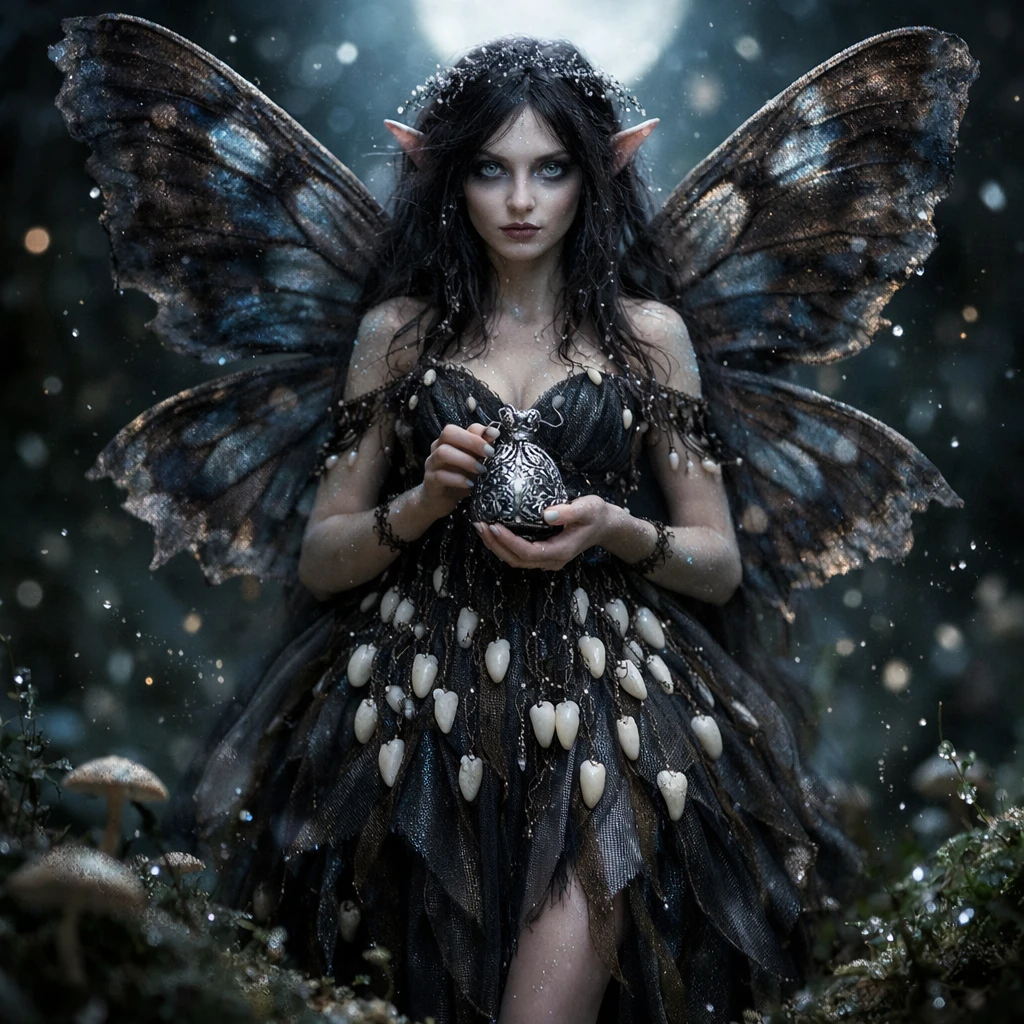 Зубная фея в темном лесу — GPT Image 1.5 промт