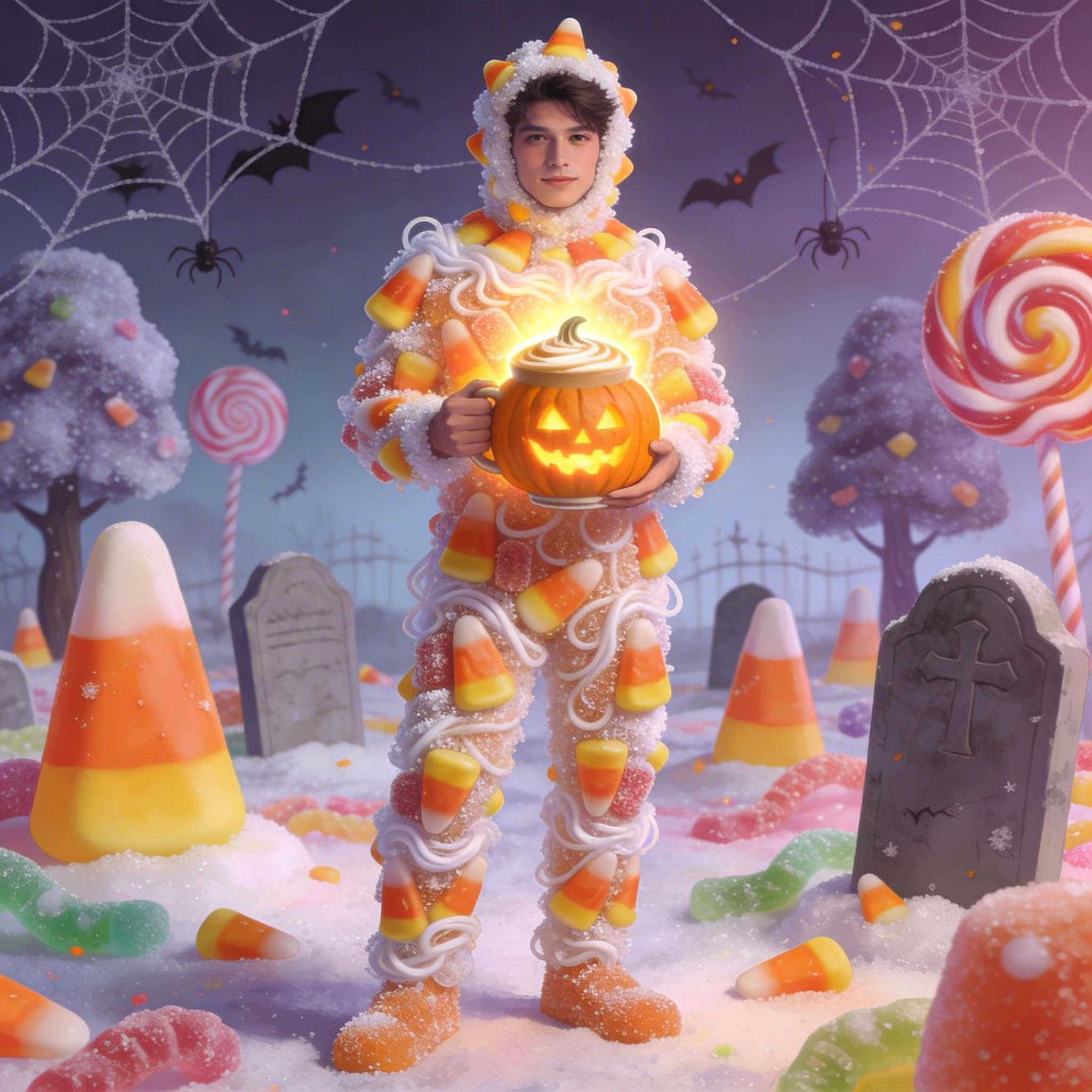 Звезда Хэллоуина: Сладкий Кошмар — Seedream 4.5 промт