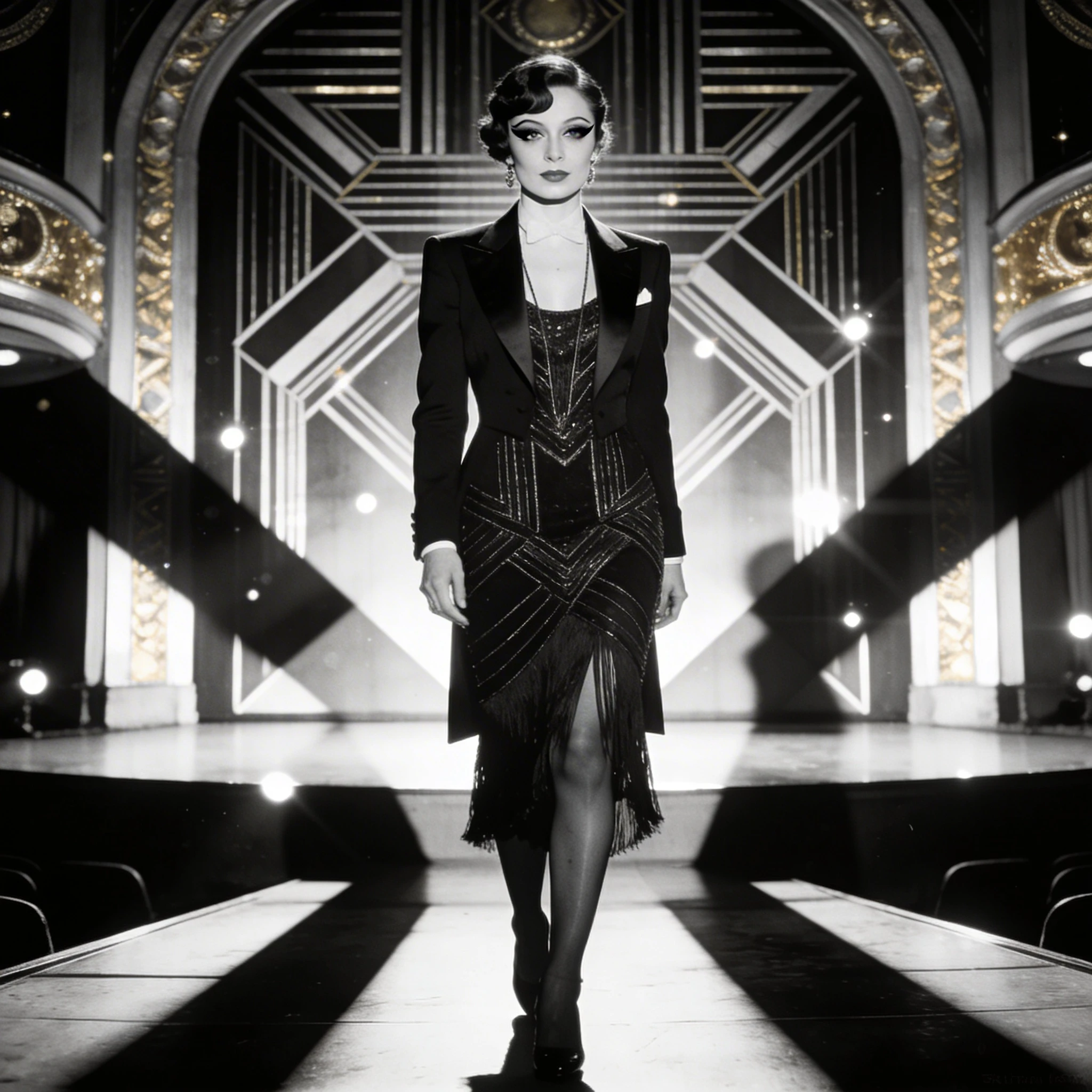 Звезда немого кино 1920-х — Seedream 4.5 промт