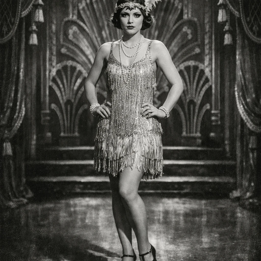 Звезда немого кино 1920-х — GPT Image 1.5 промт