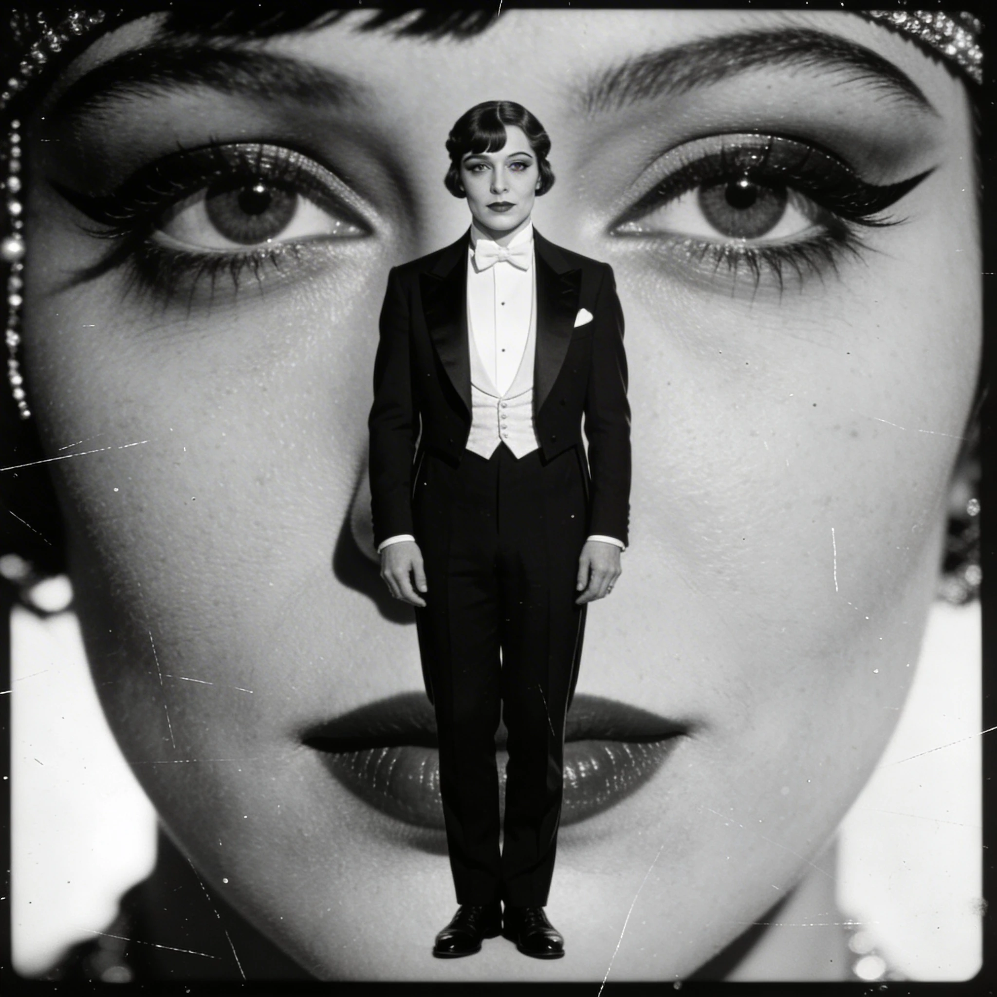 Звезда немого кино 1920-х — Seedream 4.5 промт