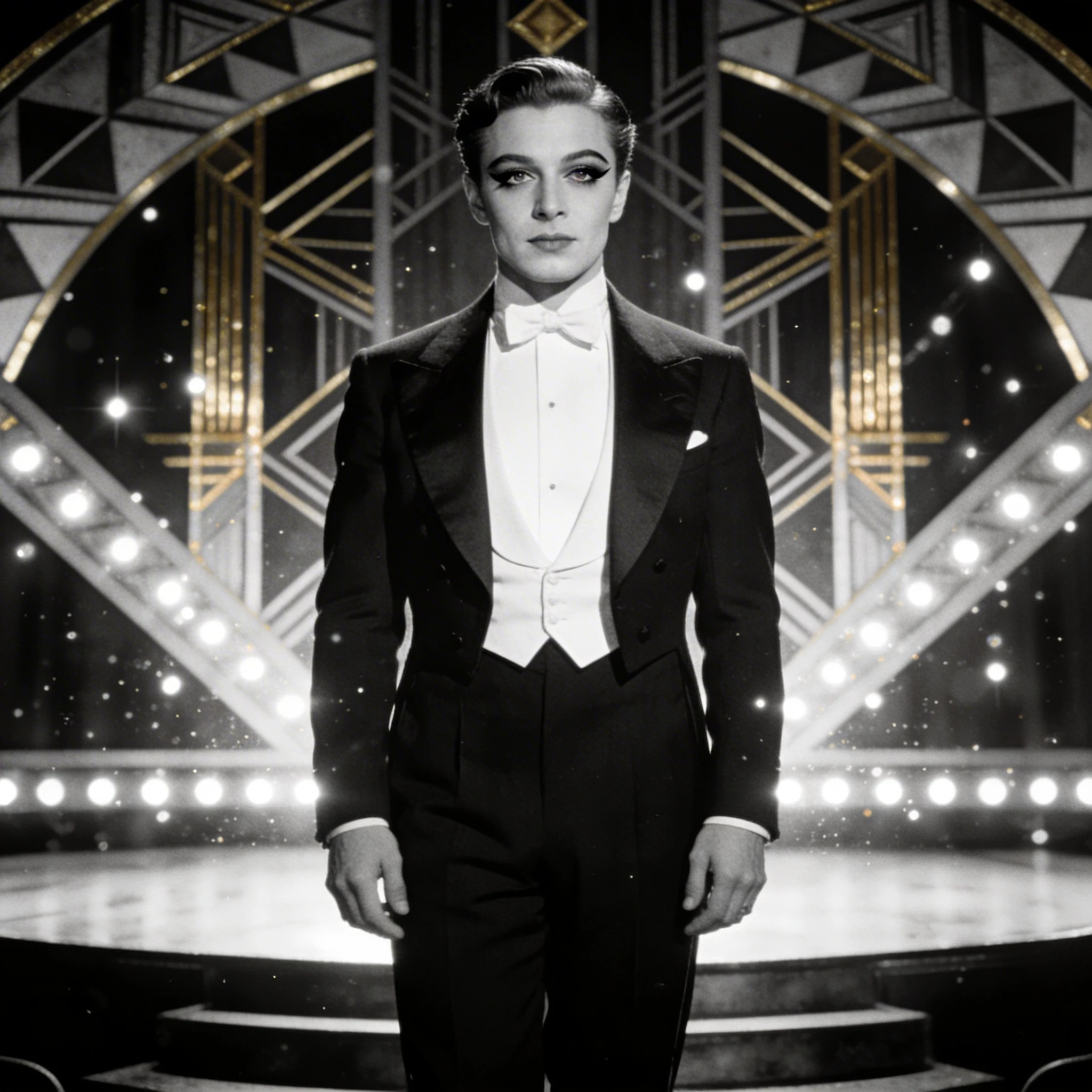 Звезда немого кино 1920-х — Seedream 4.5 промт