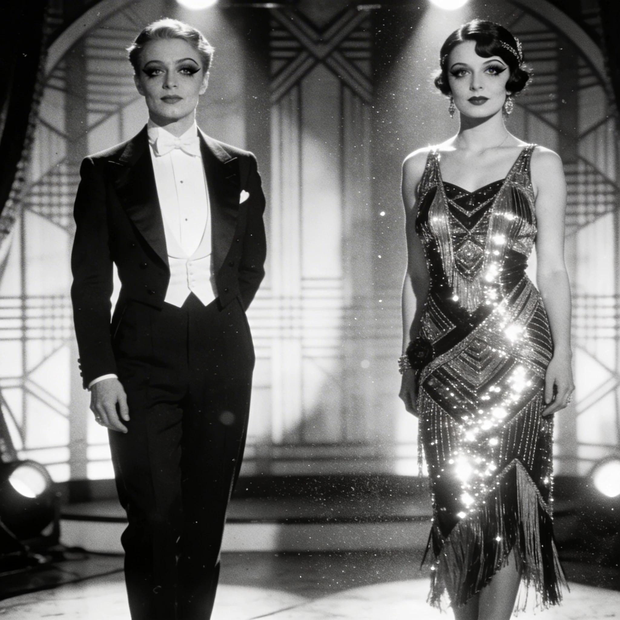 Звезда немого кино 1920-х — Seedream 4.5 промт