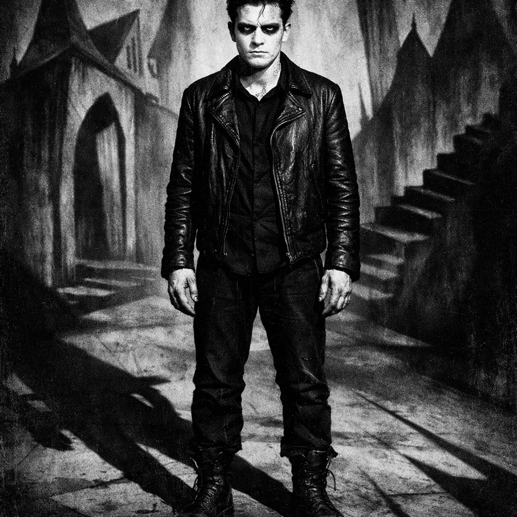 Звезда немого кино ужасов — GPT Image 1.5 промт