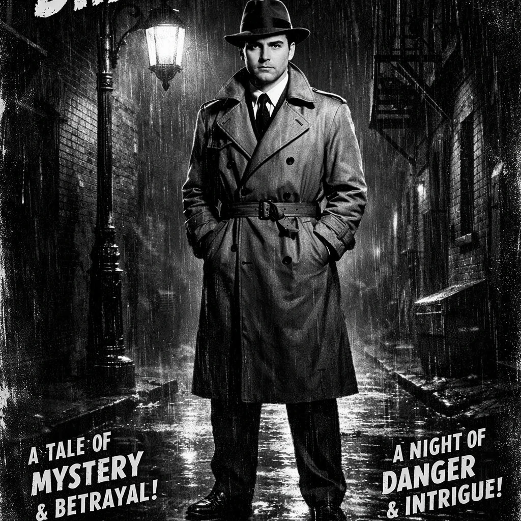 Звезда немого кино в стиле Нуар — GPT Image 1.5 промт