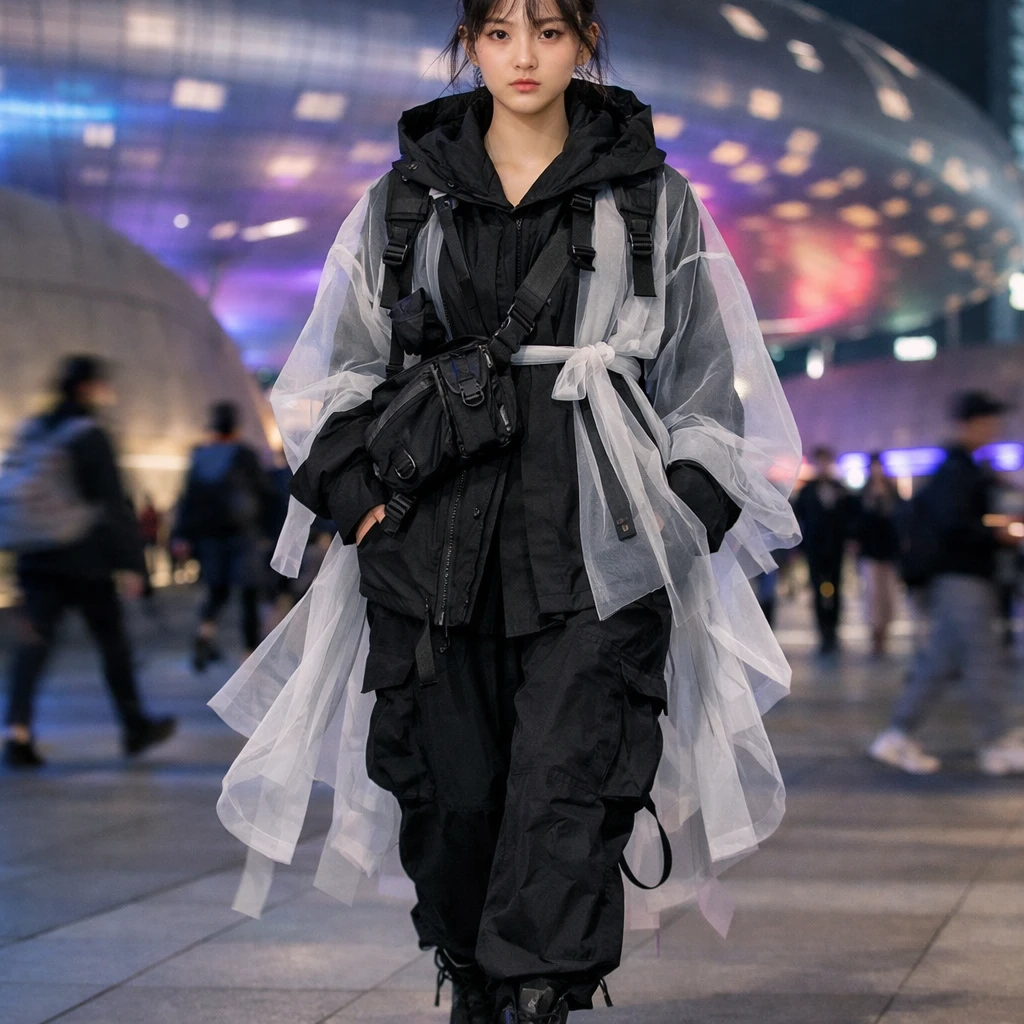Звезда стритстайла в Сеуле — GPT Image 1.5 промт
